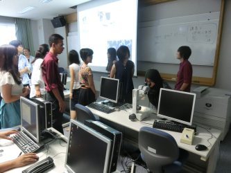 第6回 サイエンス・サマープログラム　3日目　講義風景（1）